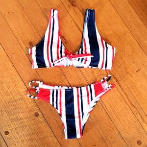 Red, White and Blue bikini